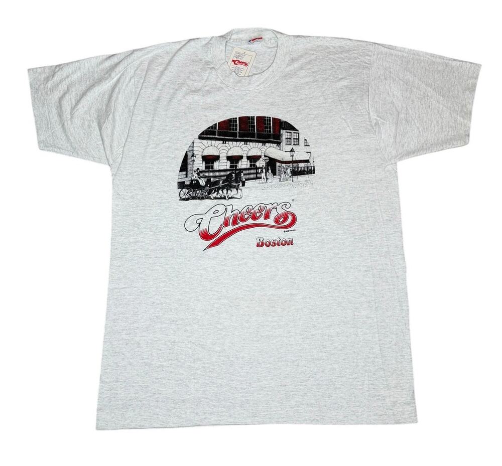 Vintage 90s Cheers Boston TV Show T-Shirt
